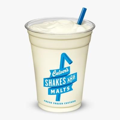 Culvers Short Vanilla Shake Nutrition Facts