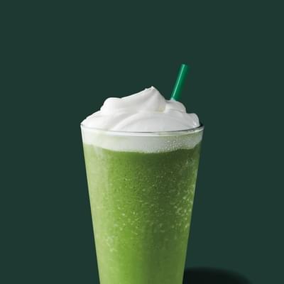 Starbucks Matcha Green Tea Creme Frappuccino Tall Nutrition Facts