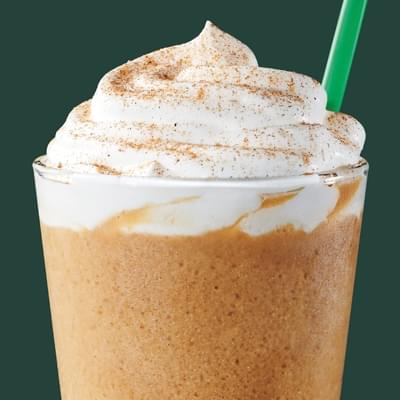 Starbucks Grande Pumpkin Spice Coffee Frappuccino Nutrition Facts