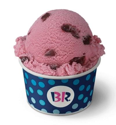 Baskin-Robbins Small Scoop Cherries Jubilee Ice Cream Nutrition Facts