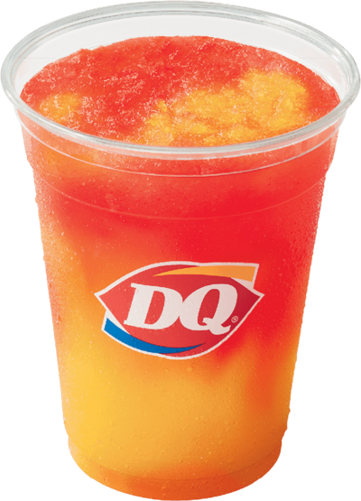 Dairy Queen Large Summertime Sunset Twisty Misty Slush Nutrition Facts