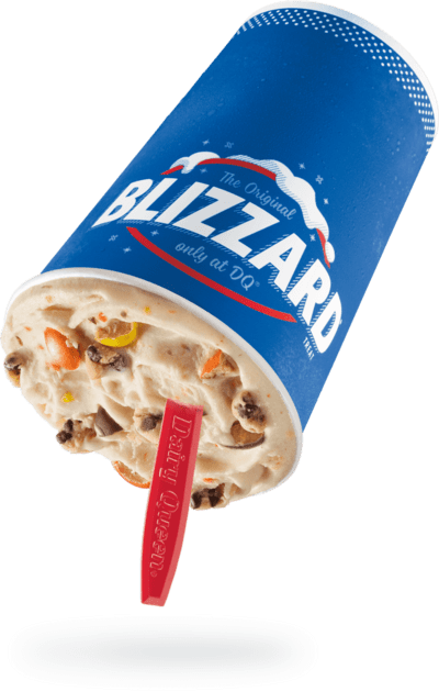 Dairy Queen Medium Reese's Pieces Cookie Dough Blizzard Nutrition Facts