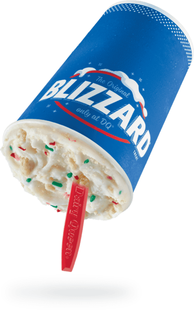Dairy Queen Mini Frosted Sugar Cookie Blizzard Nutrition Facts