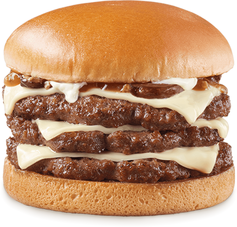 Dairy Queen Mushroom Cheeseburger Stackburger