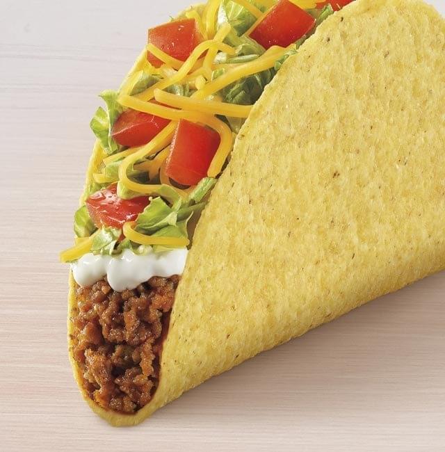 Taco Bell Crunchy Taco Supreme Nutrition Facts