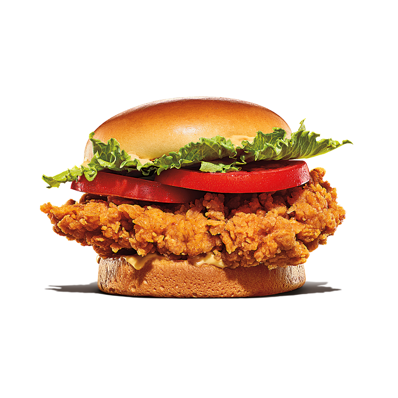 Burger King Hand-Breaded Lettuce & Tomato Crispy Chicken Sandwich Nutrition Facts