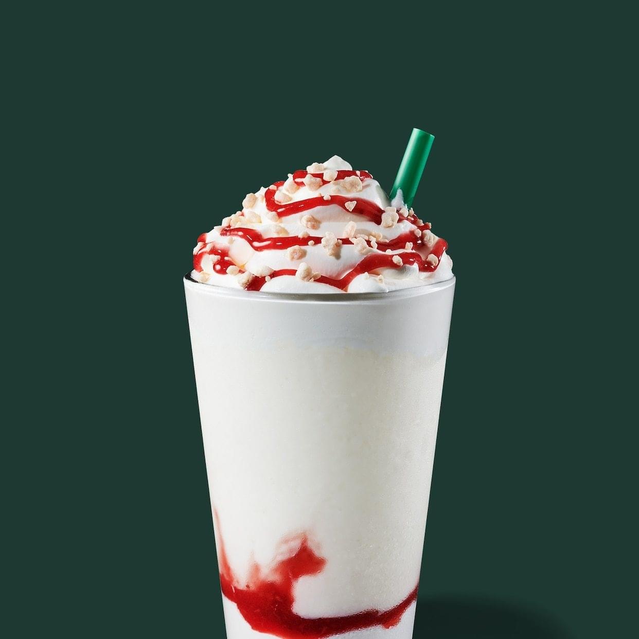 Starbucks Grande Strawberry Funnel Cake Creme Frappuccino Nutrition Facts