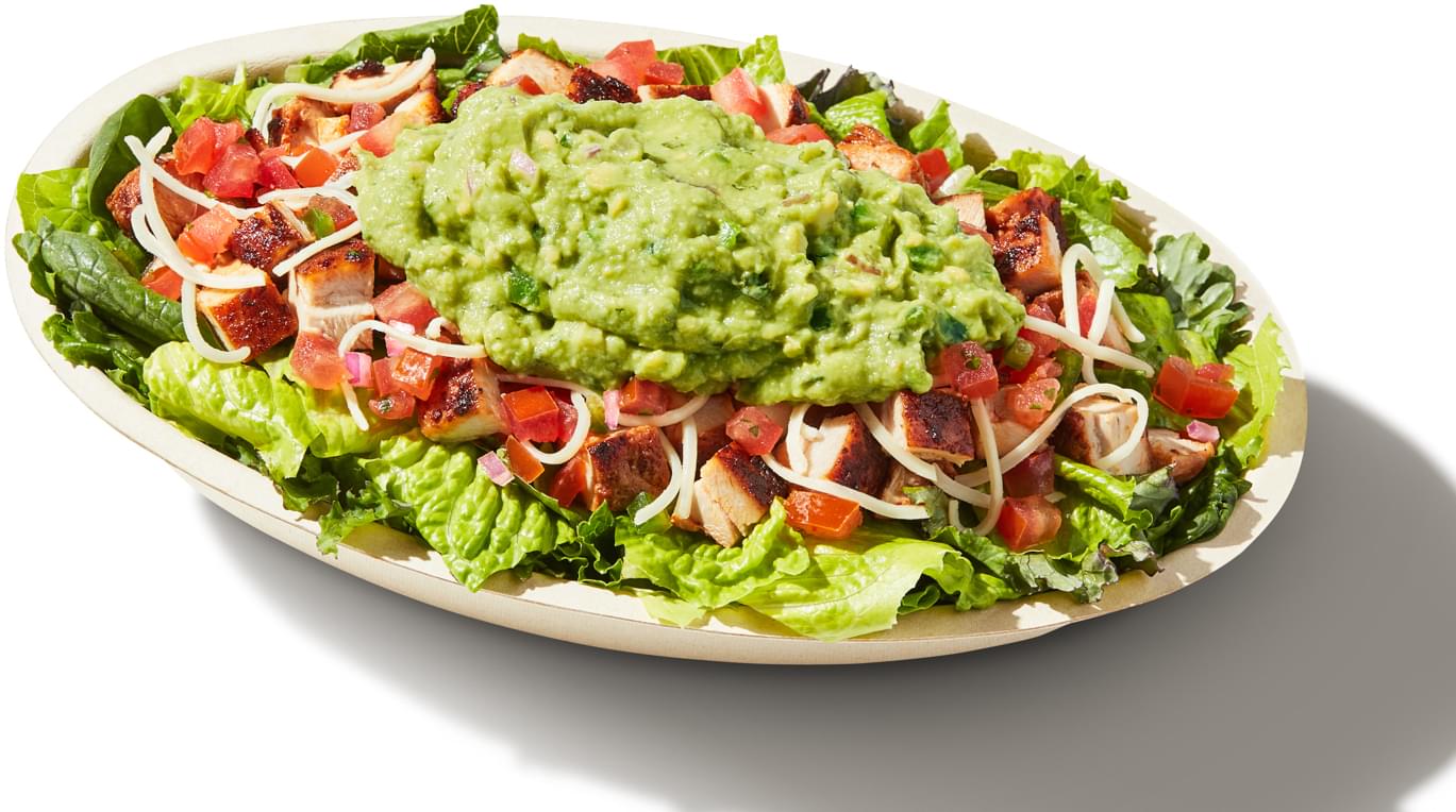 Chipotle Chicken Keto Salad Bowl Nutrition Facts