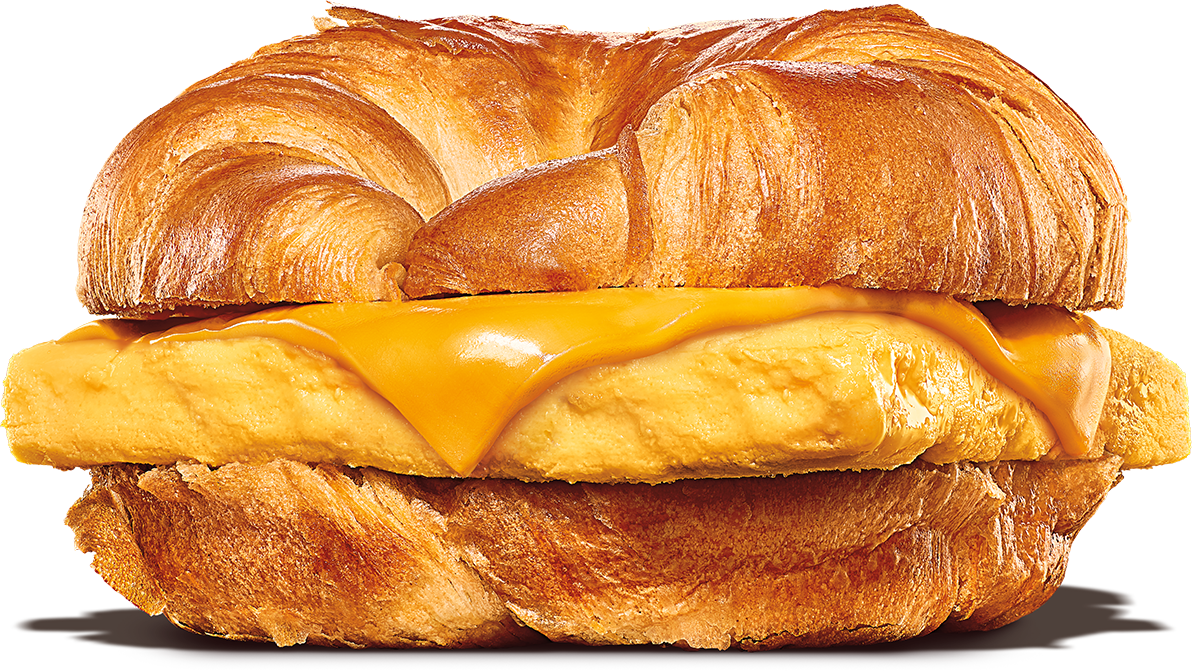 Burger King Egg & Cheese Croissan'Wich Nutrition Facts