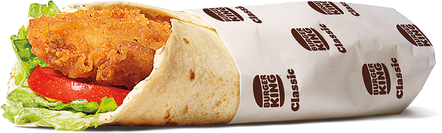 Burger King Classic Royal Crispy Chicken Wrap Nutrition Facts