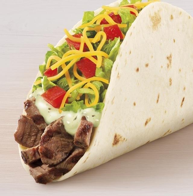 Taco Bell Grilled Steak Soft Taco Nutrition Facts