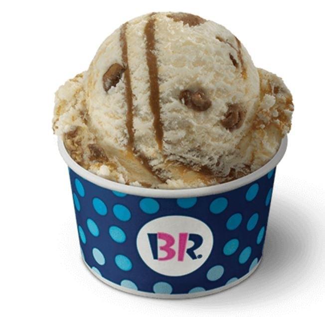 Baskin-Robbins Large Scoop Pralines 'n Cream Ice Cream Nutrition Facts