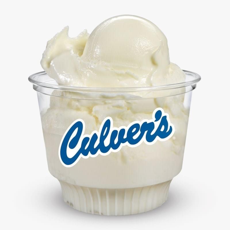 Culvers 1 Scoop Vanilla Custard Dish Nutrition Facts
