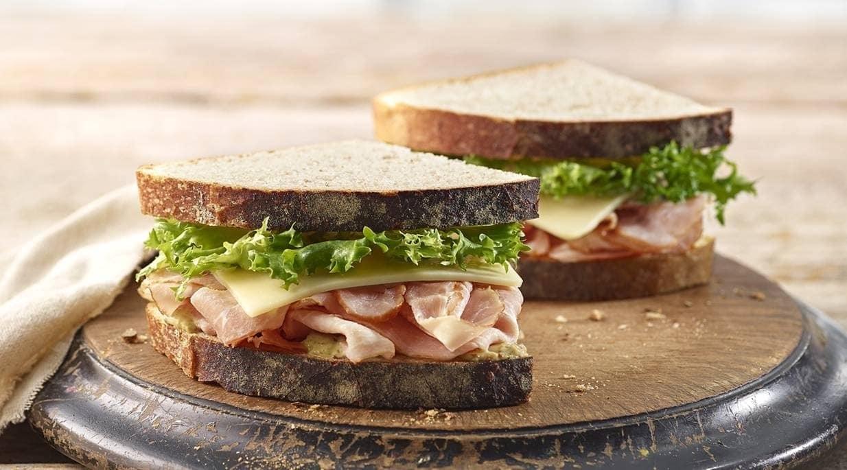Panera Half Heritage Ham & Swiss Sandwich Nutrition Facts