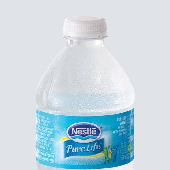 Wendy's Nestlé Pure Life Bottled Water Nutrition Facts