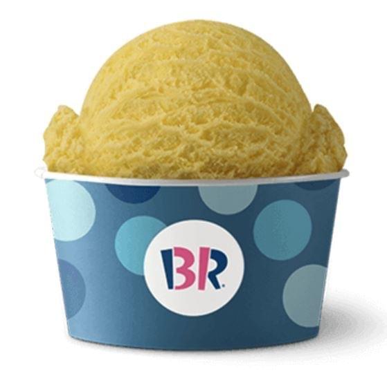 Baskin-Robbins Small Scoop Lemon Custard Ice Cream Nutrition Facts