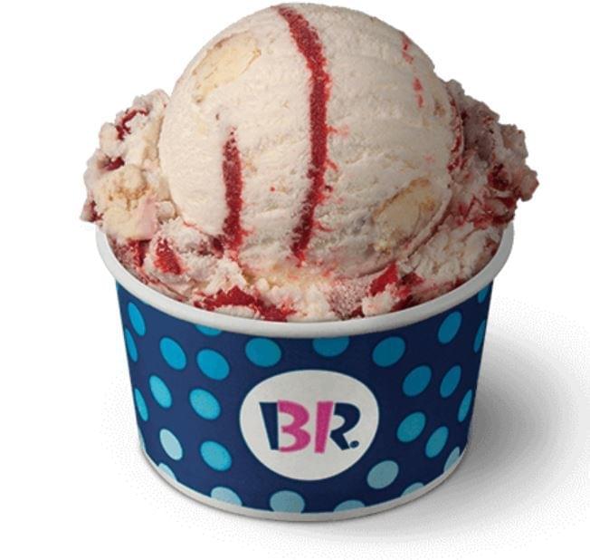 Baskin-Robbins Small Scoop Strawberry Cheesecake Ice Cream Nutrition Facts