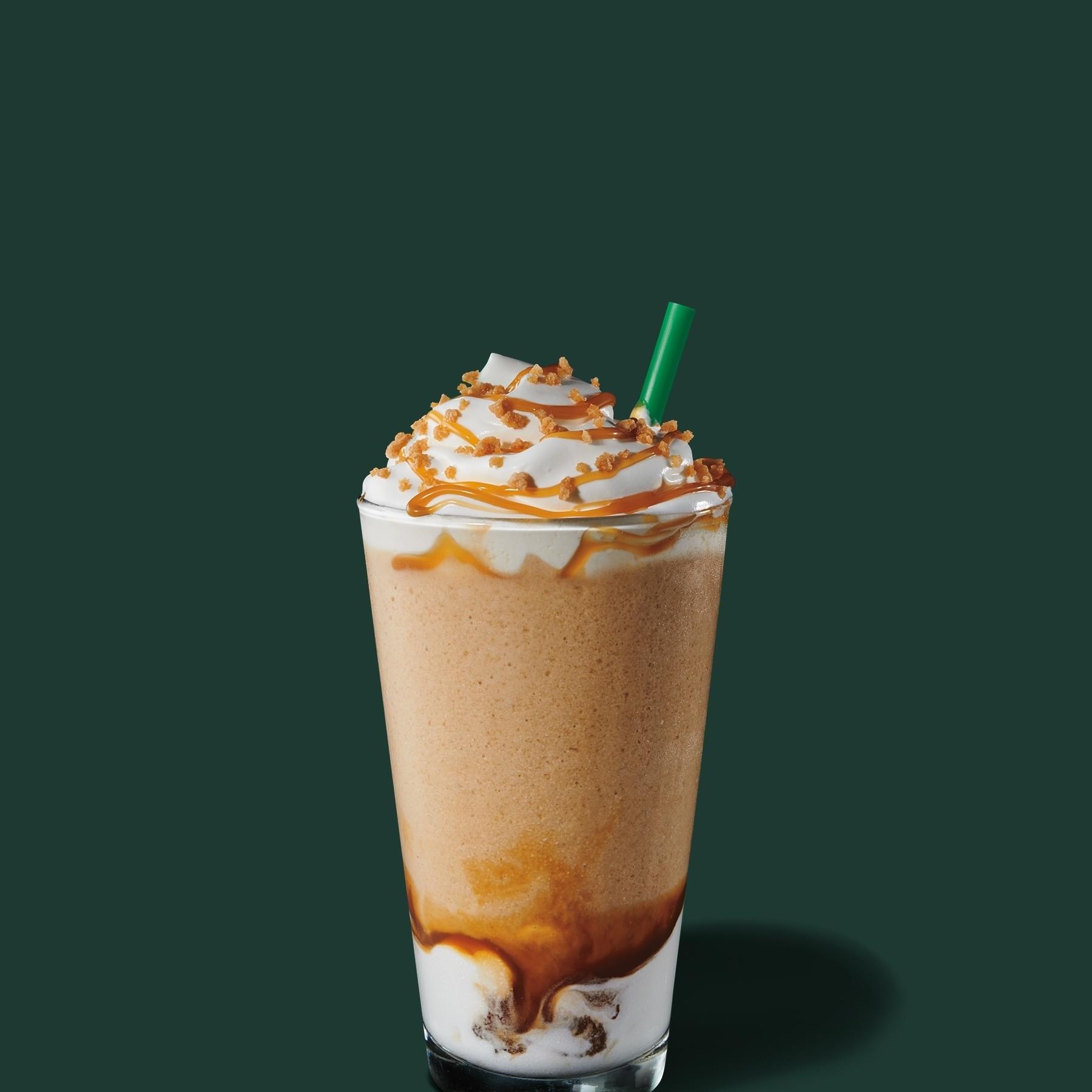 Starbucks Tall Caramel Ribbon Crunch Frappuccino Nutrition Facts