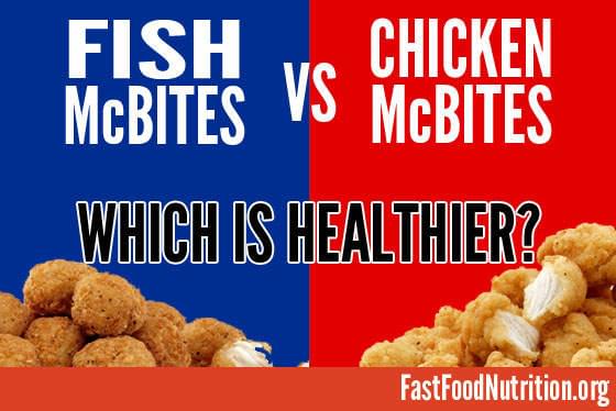Fish McBites: Are they healthy?
