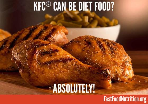 Eat KFC and Keep Your Diet