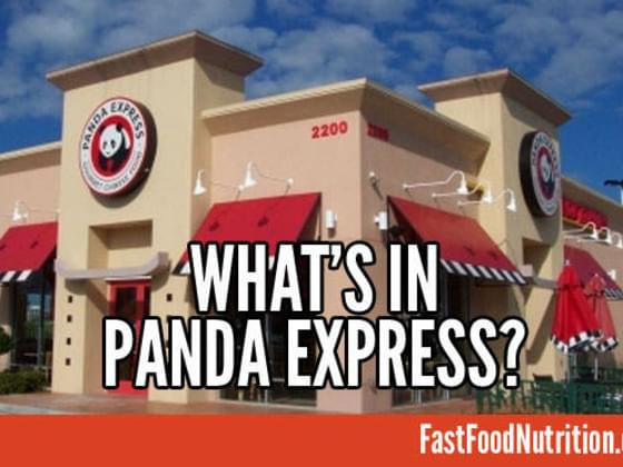 Panda Express Nutrition Facts Are Here!
