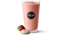 McDonald's Large Strawberry Banana Smoothie