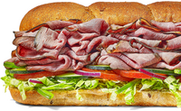 Subway Roast Beef