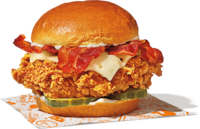 Popeyes Bacon & Cheese Chicken Sandwich