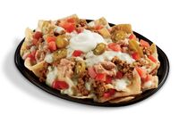 Del Taco Queso Loaded Nachos
