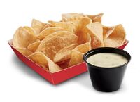 Del Taco Chips & Queso Dip