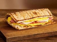 Subway Black Forest Ham, Egg White & Cheese on Flatbread