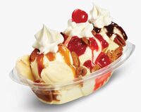 Culvers Banana Split