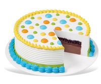 Dairy Queen DQ Round Cake