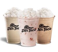 Del Taco Chocolate Shake