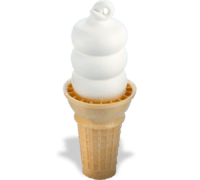 Dairy Queen Vanilla Ice Cream Cone