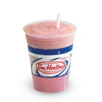 Tim Hortons Strawberry Banana Smoothie with Greek Yogurt