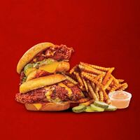 Dave's Hot Chicken  #2 Two  Sliders & Fries