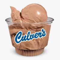 Culvers Chocolate Custard Dish