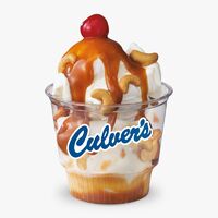 Culvers Caramel Cashew Sundae