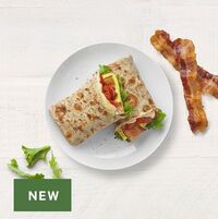 Panera Bacon, Scrambled Egg & Tomato Wrap