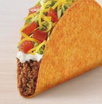 Taco Bell Nacho Cheese Doritos Locos Taco Supreme