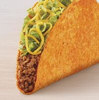 Taco Bell Nacho Cheese Doritos Locos Taco