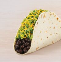 Taco Bell Black Bean Soft Taco