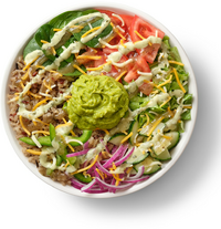 Subway Green Goddess Veggie Rice Bowl