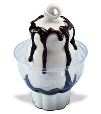 Dairy Queen Hot Fudge Sundae