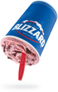 Dairy Queen Very Cherry Chip Blizzard