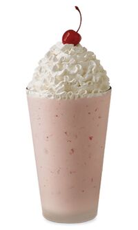 Chick-fil-A Strawberry Milkshake