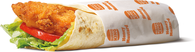 Burger King Honey Mustard Royal Crispy Chicken Wrap Nutrition Facts