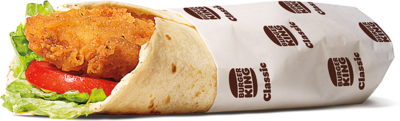 Burger King Classic Royal Crispy Chicken Wrap Nutrition Facts