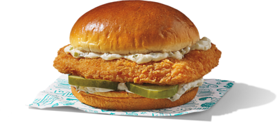 Popeyes Classic Flounder Fish Sandwich Nutrition Facts